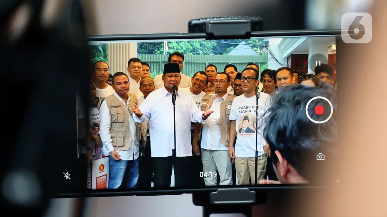 Prabowo Dapat Dukungan Relawan Jokowi Mania untuk Pilpres 2024