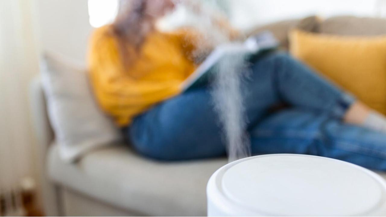 Menggunakan Humidifier