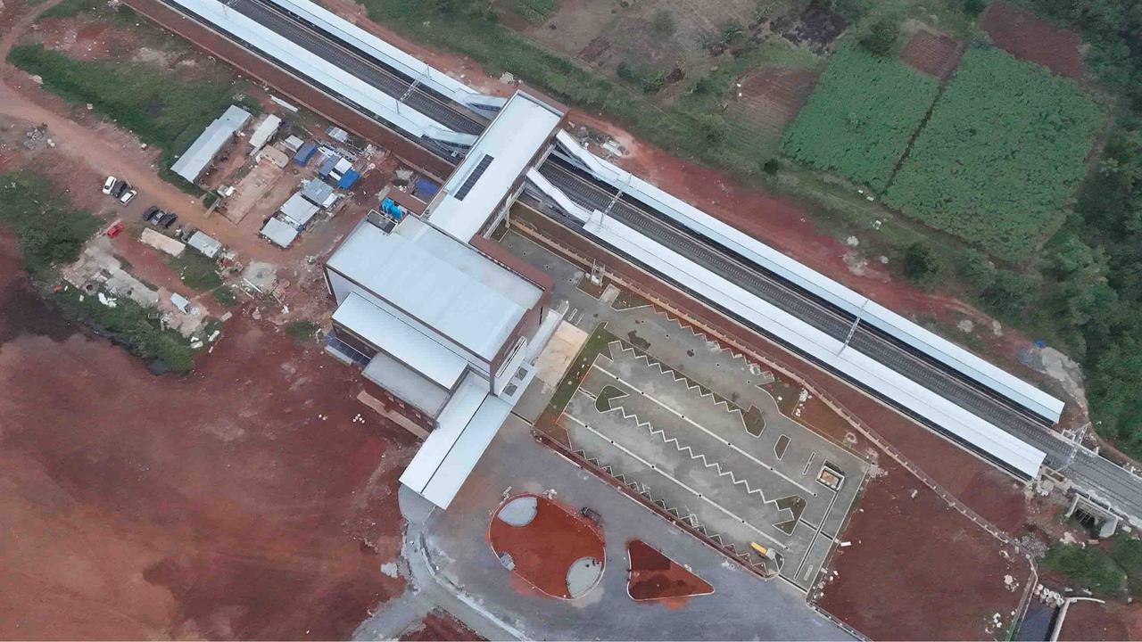 FOTO: Stasiun Jatake Hampir Rampung,  Siap Layani Warga BSD dan Sekitarnya