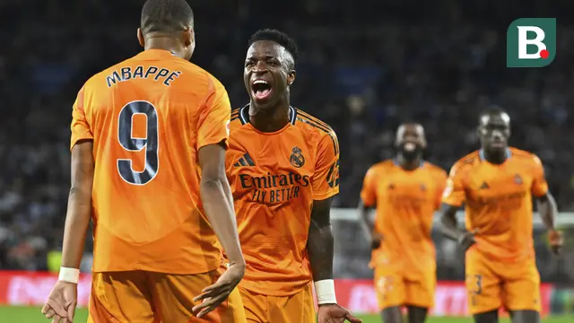 Real Madrid vs Real Sociedad, La Liga Spanyol