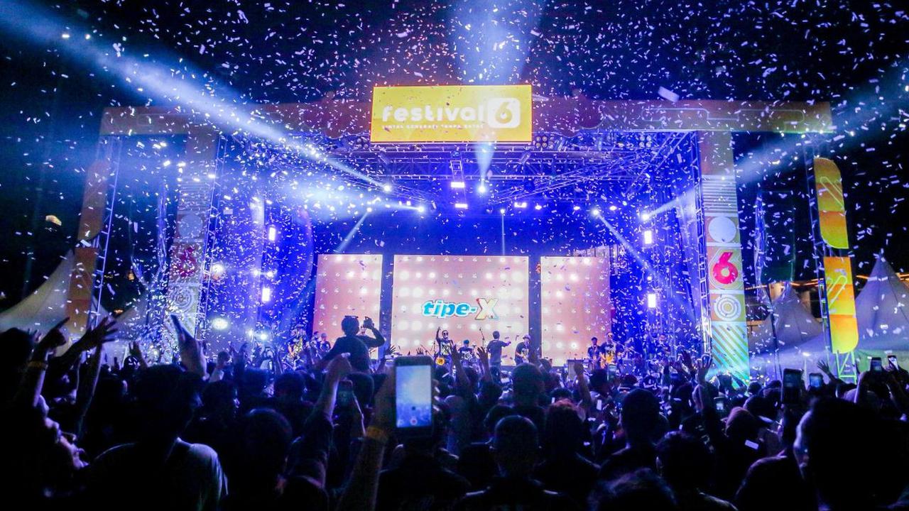 Grup musik beraliran Ska, itu sukses menjadi penutup yang manis pada gelaran Festival 6 di hari kedua pada Minggu (9/7/2023).