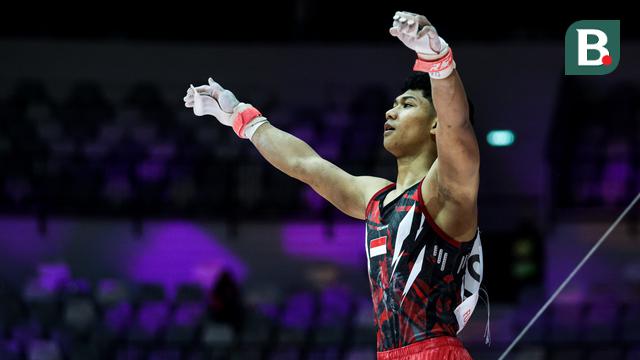 Foto: Aksi Para Pesenam Indonesia di Kejuaraan Dunia Gimnastik 2025