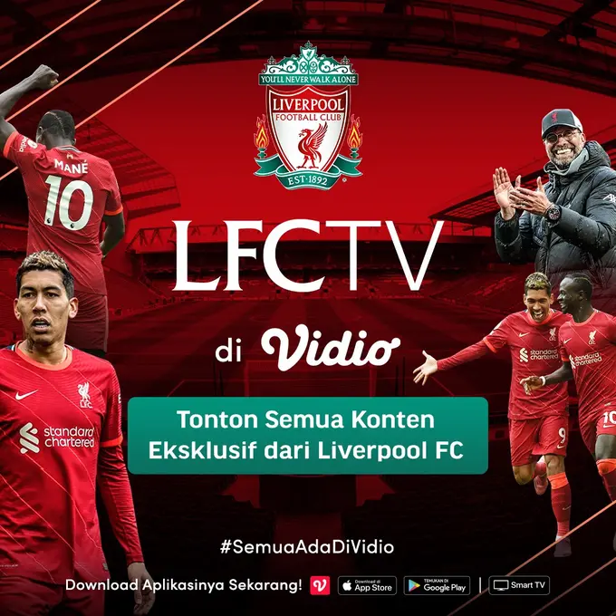 IEG Mengamankan Hak Siaran LFCTV Liverpool F.C. di Indonesia & Timor Leste.