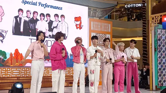 Boyband TRENDZ di Korea Culture & Travel Festival 2023 (Istimewa)