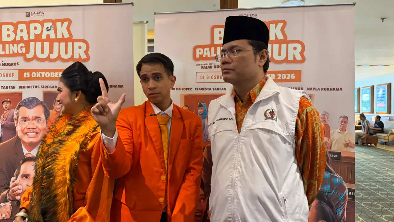 Soleh Solihun Rela Kumis Dicukur Setengah demi Film Bapak Paling Jujur, Andovi da Lopez Sampai Susah Tahan Tawa
