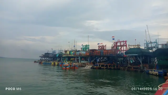 Bakamla Babel mengecek aktivitas Ponton Isap Produksi (PIP) pasir timah