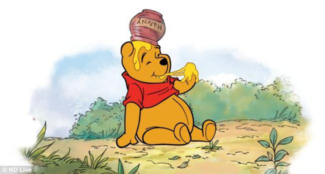 Winnie The Pooh | Photo: Copyright dailymail.co.uk