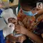 Anak-Anak Saat Divaksin Campak Hingga Polio