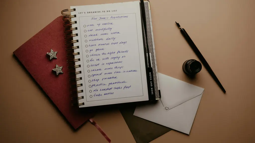 Ritual morning win list dapat membantu untuk mencapai tujuan selama bekerja. (Foto/dok: Pexels/Polina)