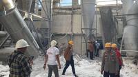 Lokasi Ledakan di Pabrik Sagu Lampung