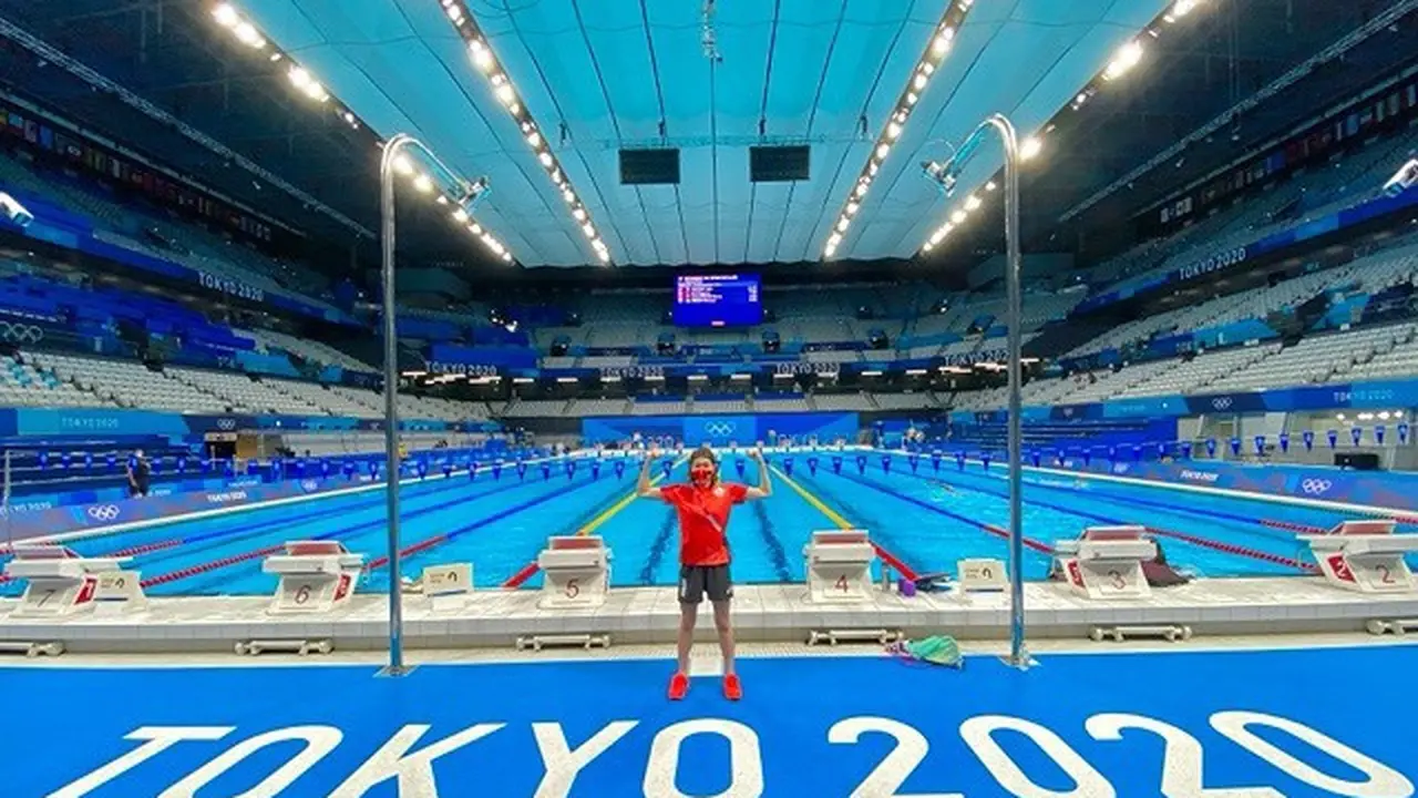 Rikako Ikker, perenang Jepang  membuktikan diri mampu bertanding di Olimpiade Tokyo setelah dirinya berjuang melawan kanker/dok. Instagram @ikee.rikako