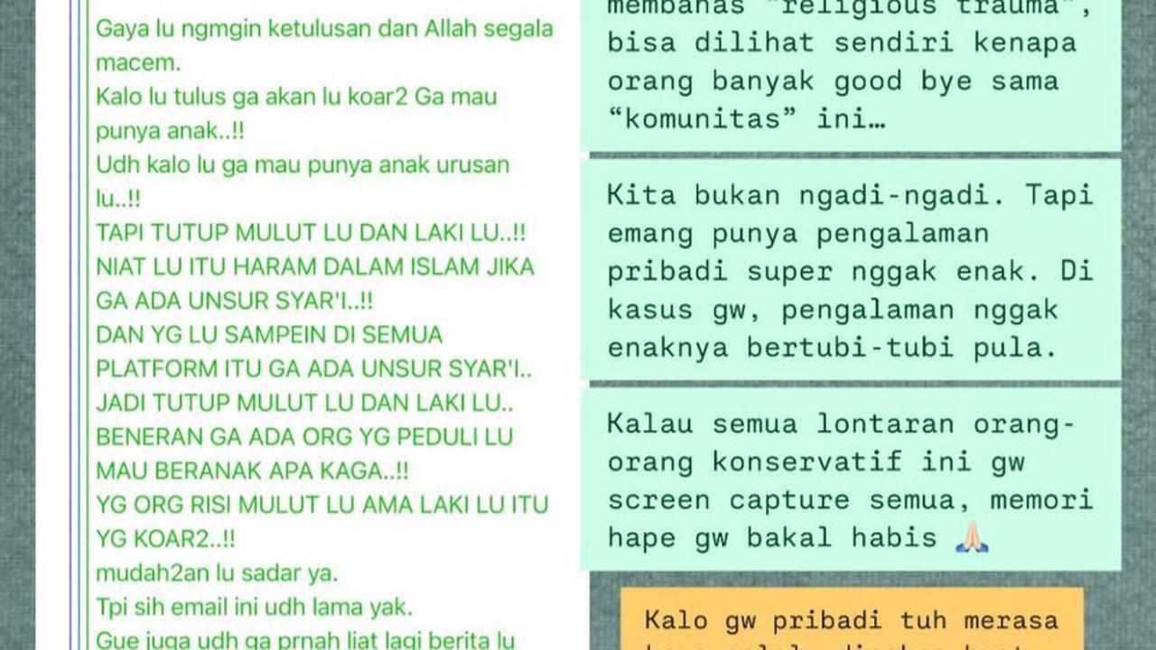 Pilihan Childfree Gitasav Jadi Sorotan, Ancaman Pembunuhan Bermunculan di Media Sosial