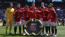 Starting XI pemain Urawa Red Diamonds dalam laga Grup G Piala Dunia Antarklub 2025 melawan River Plate di Lumen Field, Seattle, Washington, Amerika Serikat, Rabu (18/06/2025). (AP Photo/Ryan Sun)