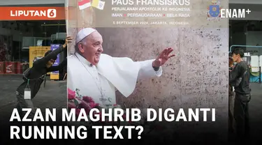 Muhammadiyah Dukung Adzan Maghrib di TV Diganti Running Text Selama Misa Kudus