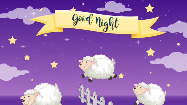 Ilustrasi kata-kata ucapan, lucu, selamat malam