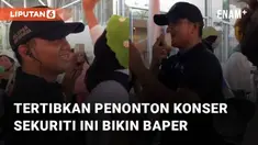 Seorang sekuriti tertibkan penonton Band NCT mengundang perhatian
