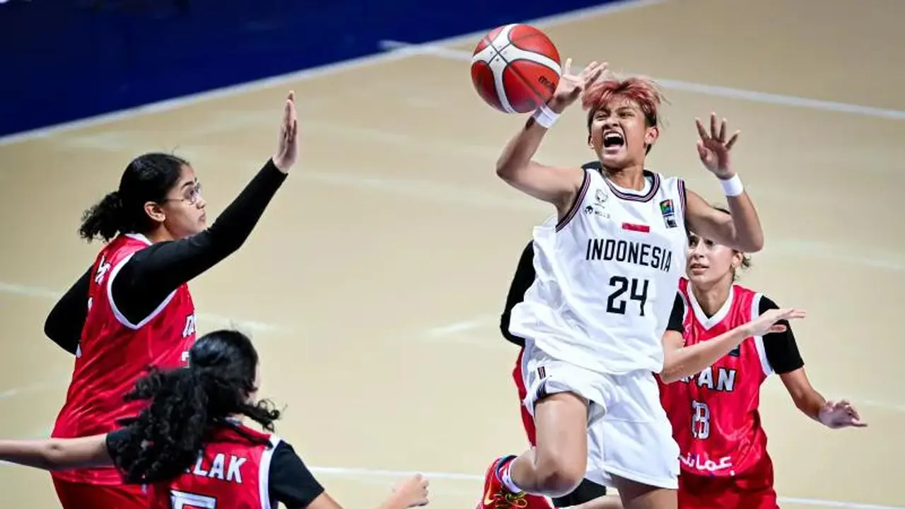 Timnas Basket Indonesia Cukur Oman 127-6