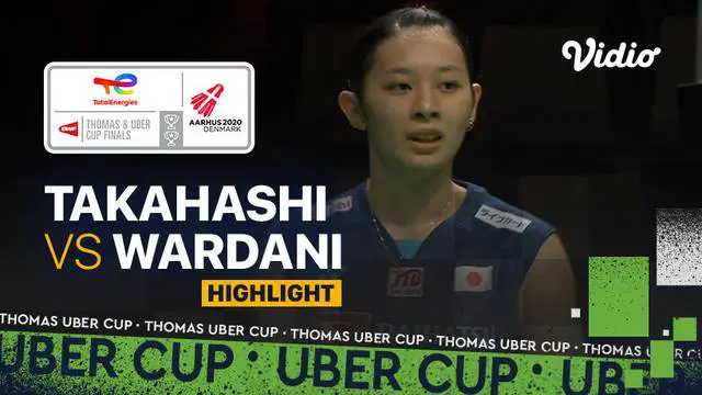 VIDEO: Highlights Piala Uber 2020, Putri Kusuma Wardani Telan Kekalahan Melawan Tunggal Putri Jepang