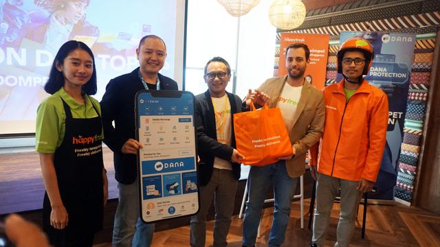 HappyFresh bekerja sama dengan DANA