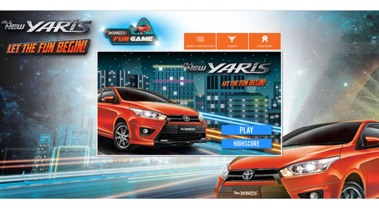 Game Online Seru dan Berhadiah dari All New Yaris! - Tekno Liputan6.com