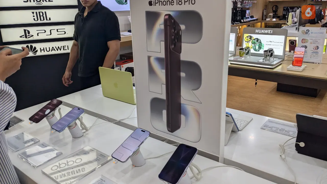 iPhone 18 Pro Series. Liputan6.com/Aisyah Mustika Zamani