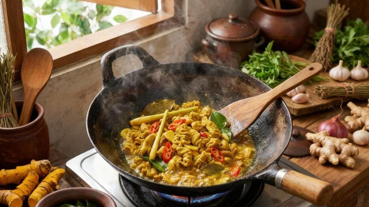 Resep Usus Bumbu Kuning, Rahasia Cara Membuatnya agar Tidak Amis