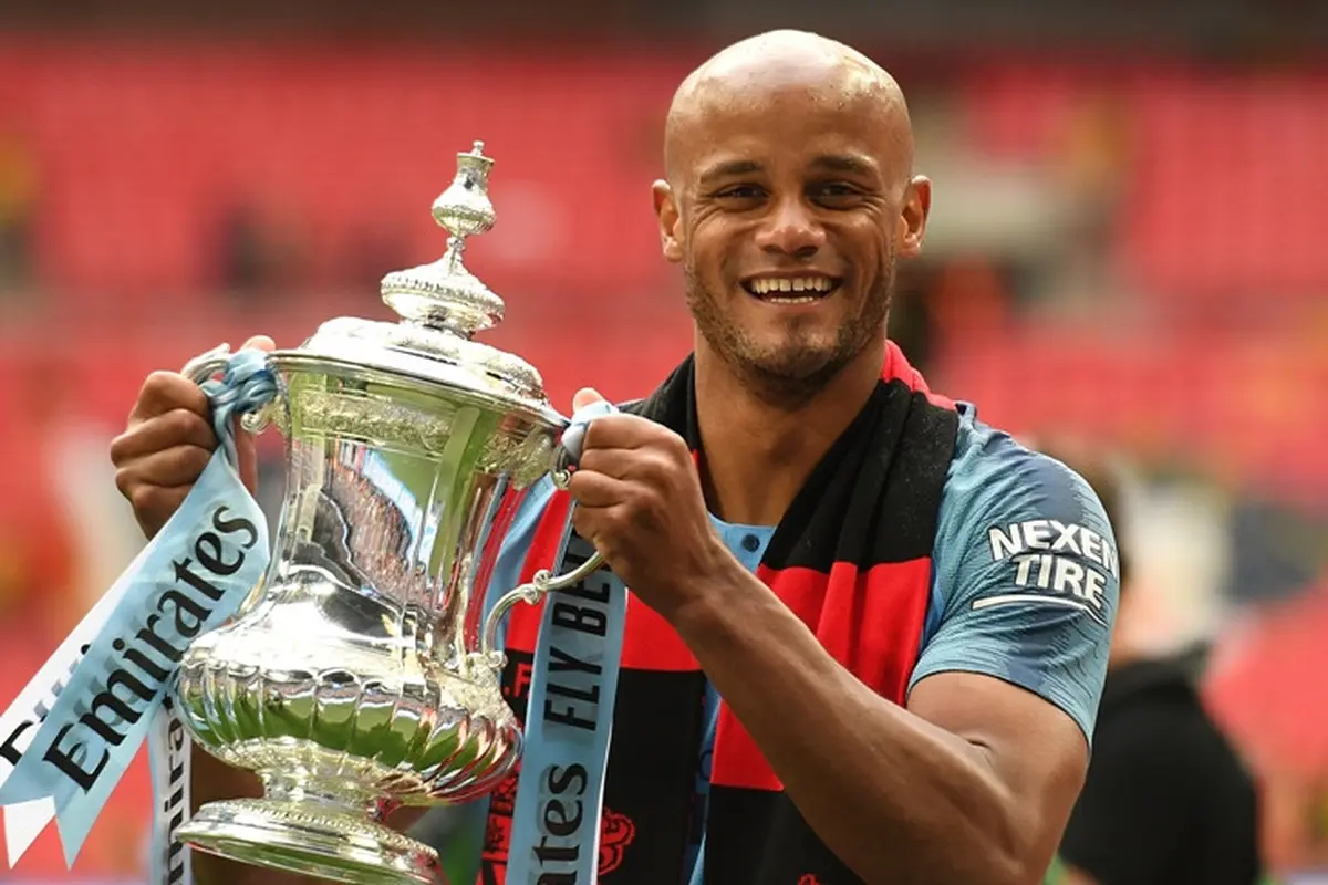 Kapten Manchester City, Vincent Kompany.