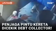 Tunggak Angsuran, Penjaga Pintu Kereta Api Dicekik Oknum Debt Collector