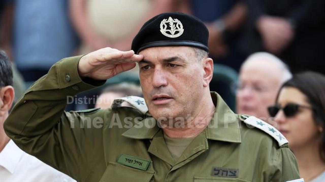 Kepala Staf Israel Defense Forces (IDF) Jenderal Eyal Zamir. (AP Photo)