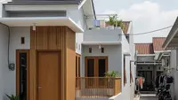 7 Model Rumah Tipe 30 di Gang Sempit dengan Dak Jemur Minimalis