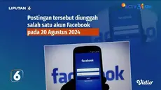 Beredar di media sosial, postingan foto Mantan Gubernur Jakarta, Anies Baswedan mengenakan kemeja merah berlogo PDI Perjuangan. Benarkah demikian, simak penelusuran tim Cek Fakta Liputan 6 berikut ini.