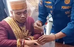 Gara-Gara Cincin, Pengantin Pria Buru-Buru ke Damkar Usai Ijab Kabul