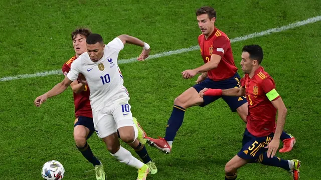 Timnas Spanyol Vs Timnas Prancis