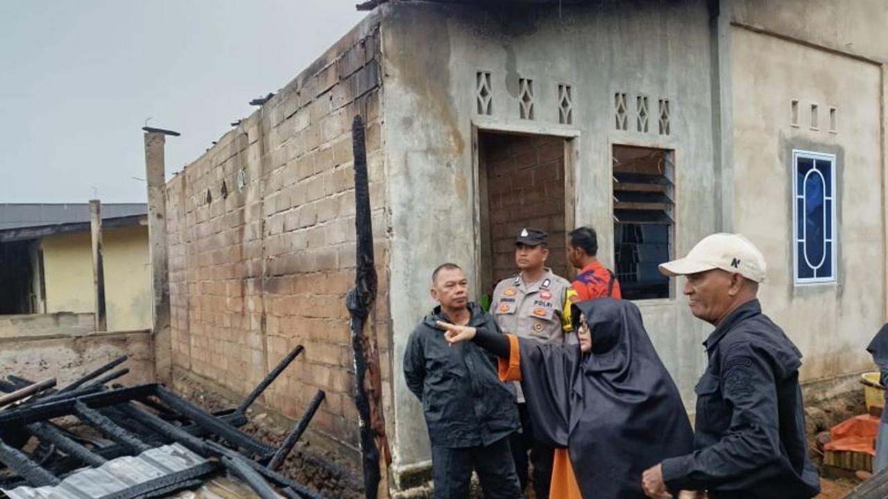 BPBD Bintan Gerak Cepat Tangani Tujuh Warga Terdampak Kebakaran Rumah di Bintan Pesisir