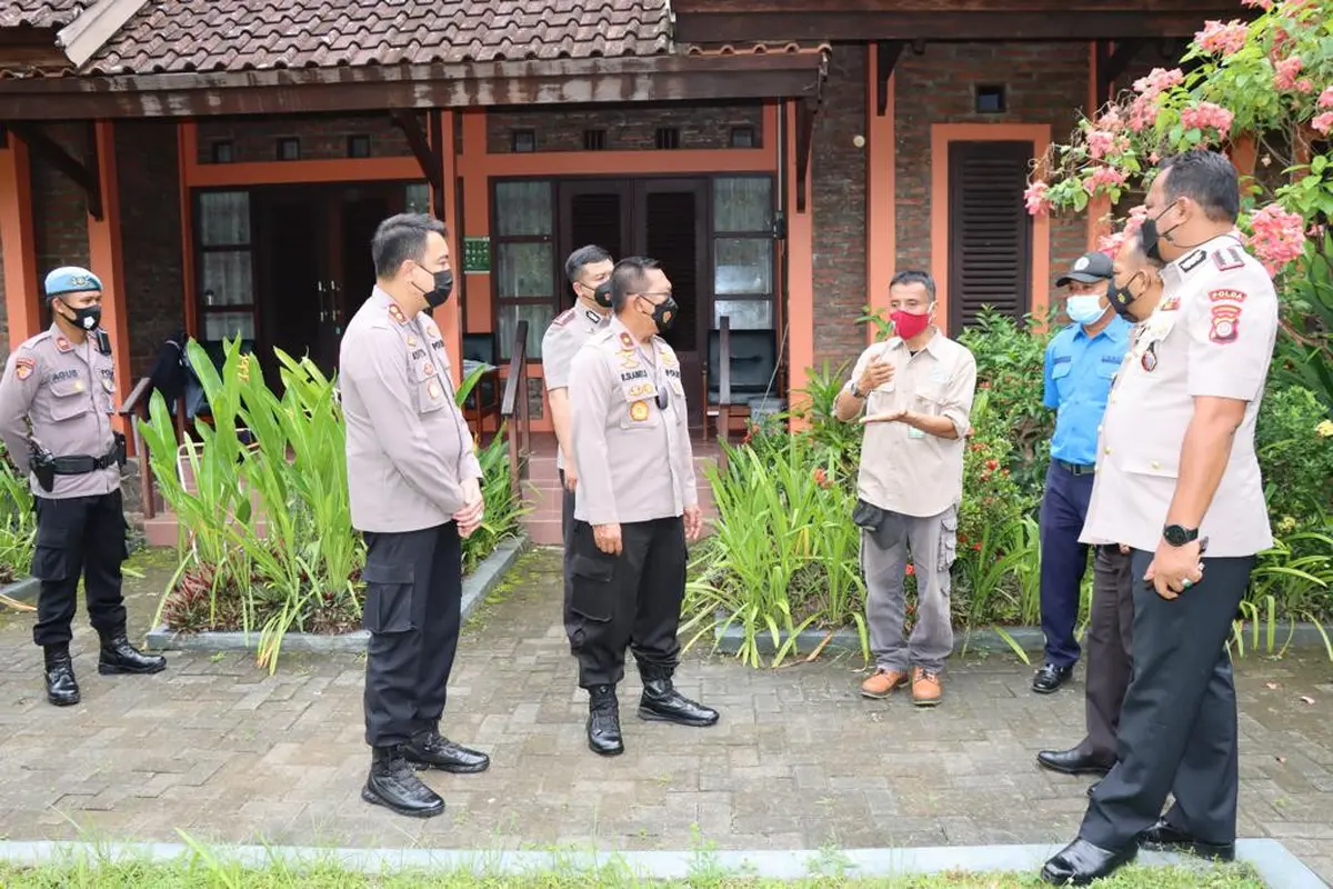 Wakapolda DIY bersama Kaporles Gunungkidul
