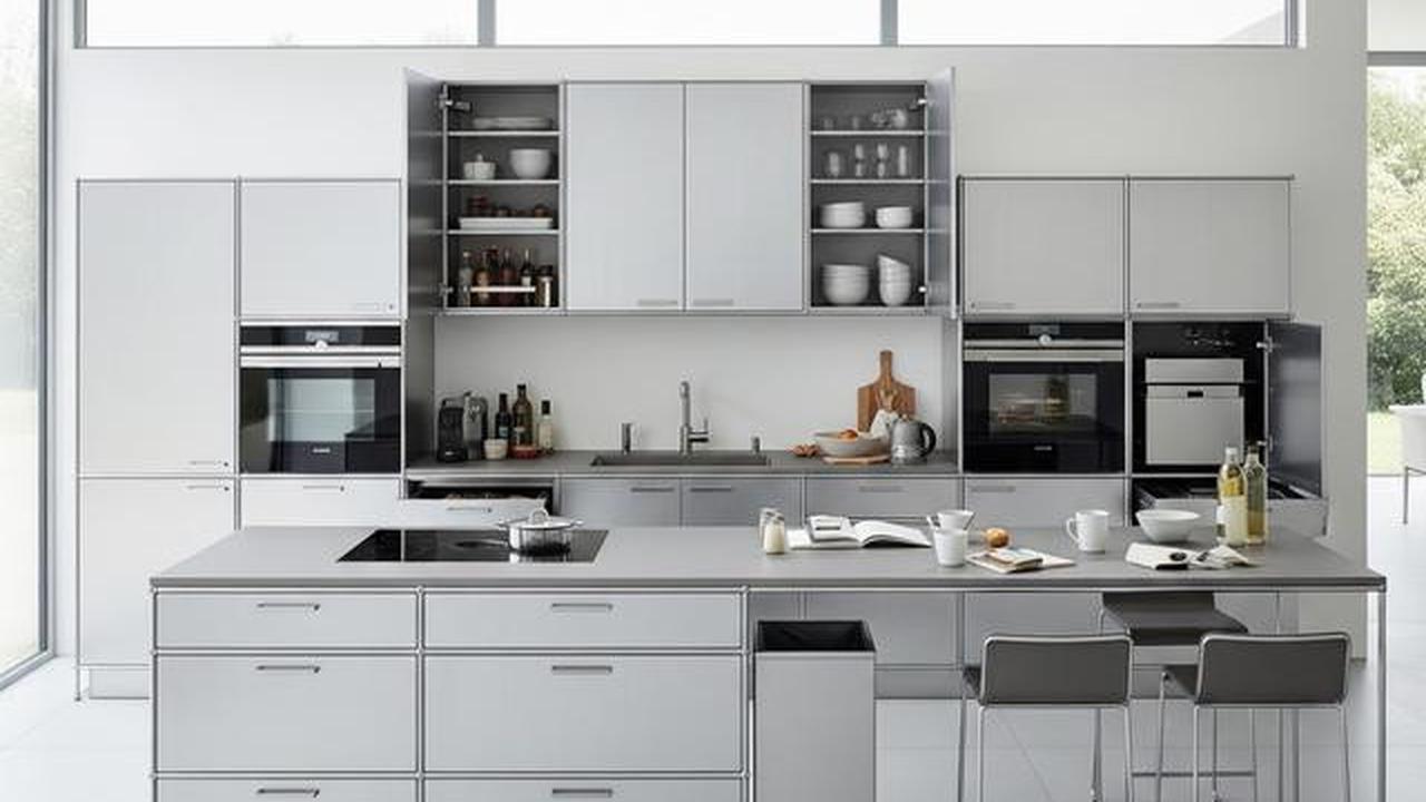 7 Model Lemari Dapur Minimalis Terbaru Aluminium, Solusi Modern dan Fungsional
