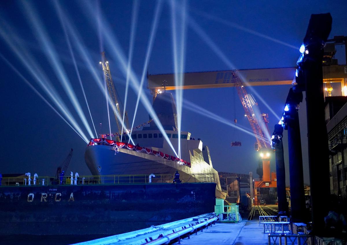 Kapal Frigate Merah Putih