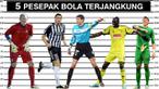 Video lima pemain sepak bola tertinggi di dunia versi bola.com, salah satunya Kristof van Hout pemain asal Belgia ini memiliki tinggi 208 cm.