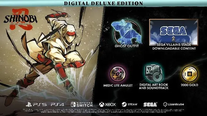 <p>Shinobi: Art of Vengeance bundle, apa saja? (Doc: Sega)</p>