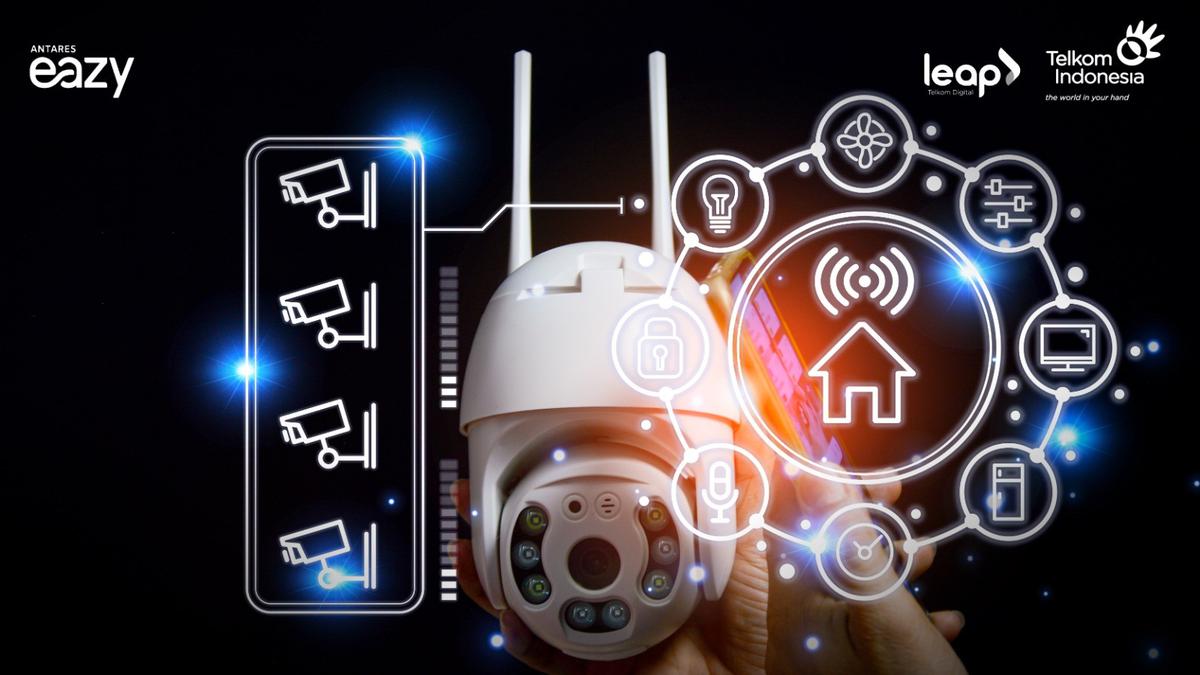Perkuat Sistem Keamanan dengan Telkom Antares Eazy, Punya Fitur Deteksi Api &amp; Asap Berbasis AI