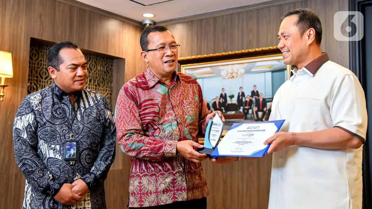 BTN Sabet AKHLAK Award 2022 untuk Kategori Jasa Keuangan