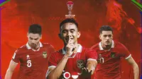 Piala Asia - Jepang Vs Timnas Indonesia - Sandy Walsh, Rizky Ridho, Justin Hubner (Bola.com/Adreanus Titus)