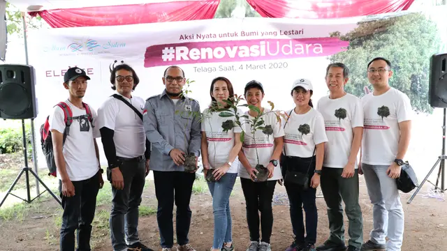 Renovasi Udara, Alam Sutera Tanam 2000 Pohon demi Lingkungan Lebih Baik