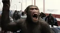 Film Planet of the Apes yang dibintangi Andy Serkis.