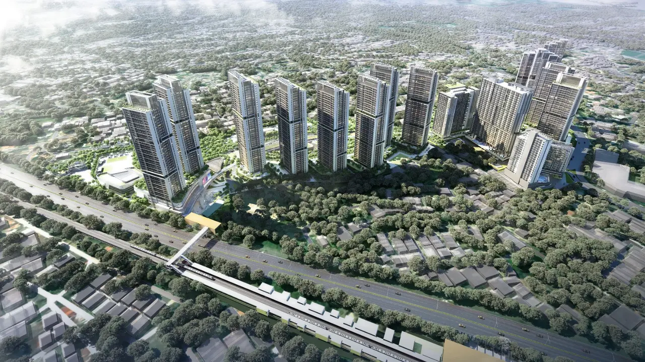 Bintaro Creative District dan Tower Creativo. (Liputan6.com/ ist)