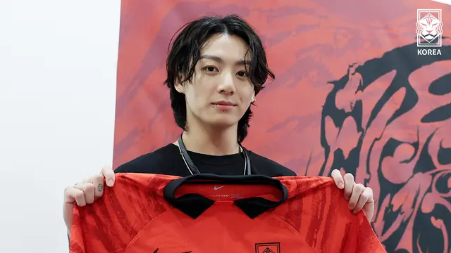 Jungkook Dukung Timnas Korea di FIFA World Cup