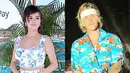 Justin Bieber kini tengah mesra dengan Hailey Baldwin dan membiarkan seluruh dunia menangkap kebersamaan mereka. Namun hal itu berbeda dengan Selena Gomez. (Matt Baron/REX/Shutterstock/HollywoodLife)