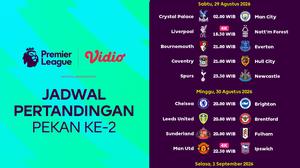 Pertandingan dengan Kualitas 4K dan Multicam Liga Inggris 2026/27 Bisa Ditonton Hanya di Vidio