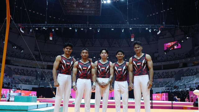 Pesenam Indonesia yang akan berlaga di Kejuaraan Dunia Senam Artistik 2025