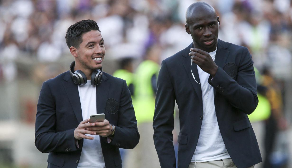 Sebelum pensiun, Nasri memang tak memiliki tim selama satu tahun penuh usai dilepas Anderlecht. Wajar jika ia kondisi tubuhnya mengalami perubahan. (AFP/Ringo Chiu)
